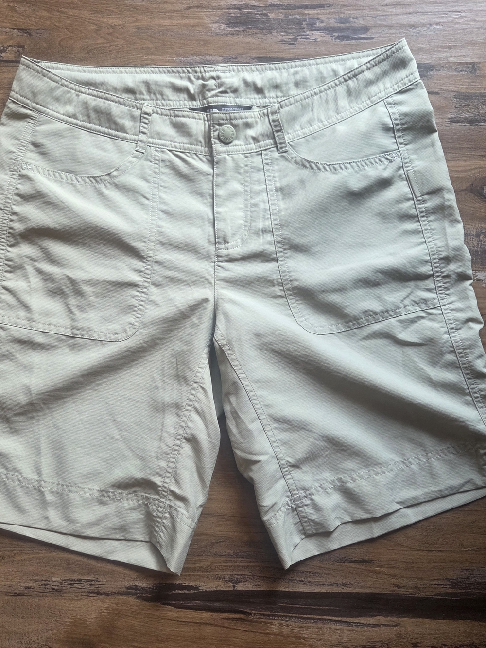 The North Face Khaki Flat-Front Performance Shorts